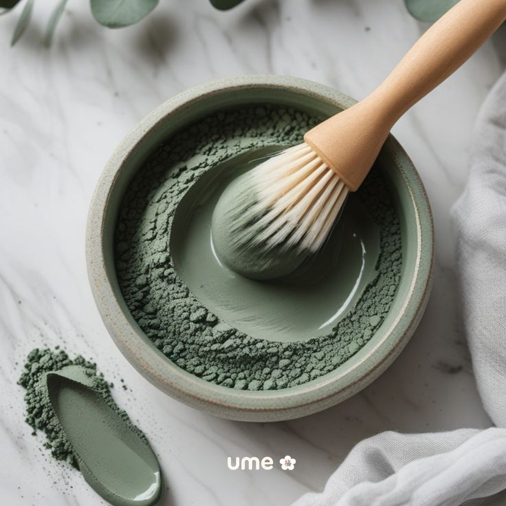 UME Argila Verde Facial para Acne e Pele Oleosa