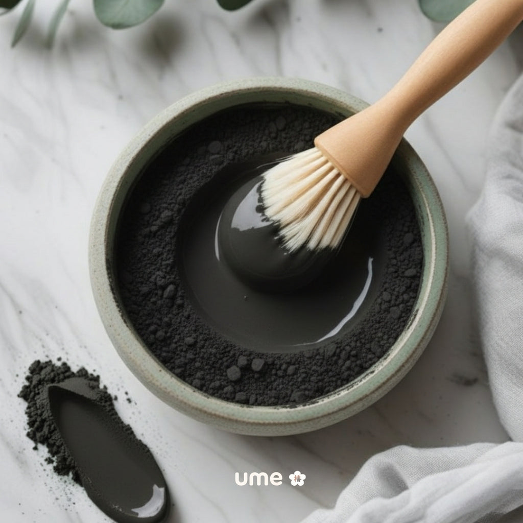 UME Argila Preta Facial para Pele Oleosa e Acneica