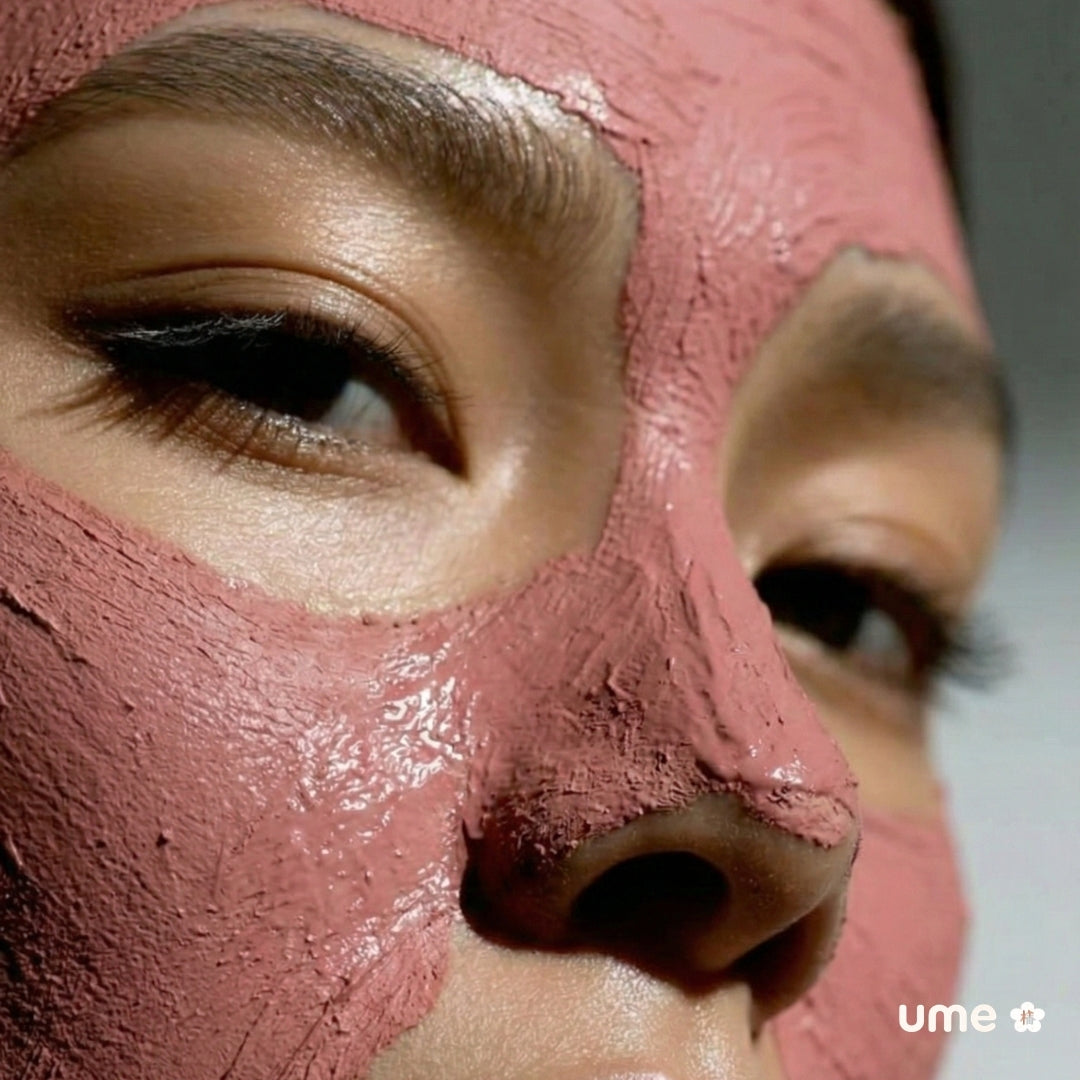 UME Argila Rosa Facial para Pele Sensível e Delicada