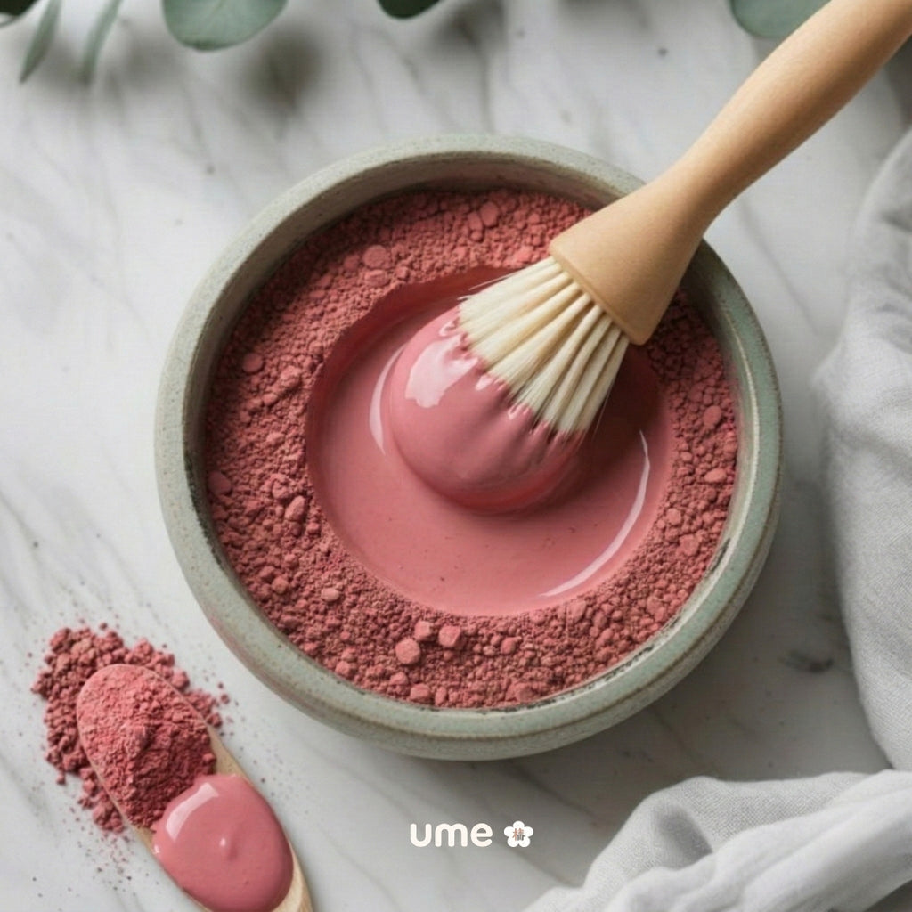 UME Argila Rosa Facial para Pele Sensível e Delicada