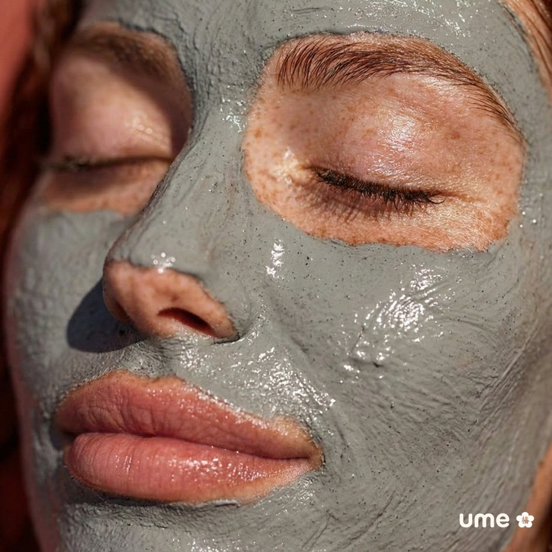 UME Argila Cinza Facial para Pele Oleosa e Mista