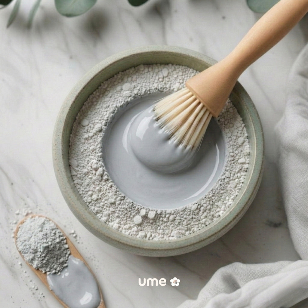 UME Argila Cinza Facial para Pele Oleosa e Mista